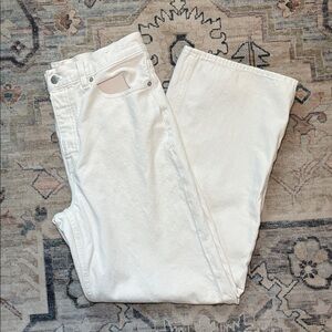 Madewell Low Slung Baggy in Vintage Ivory